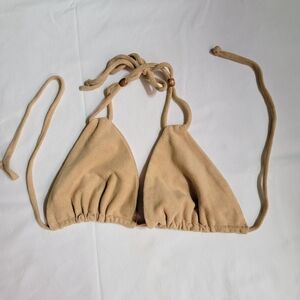 Moda International Tan Bikini Top